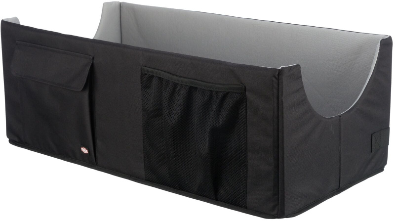 Autositz doppelt 80 × 28 × 39 cm schwarz/grau